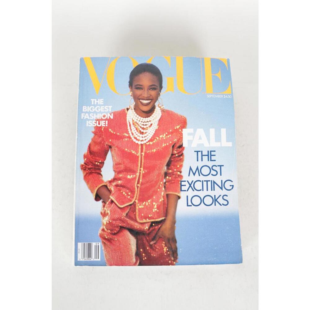 89' Vogue September Naomi Campbell Magazine